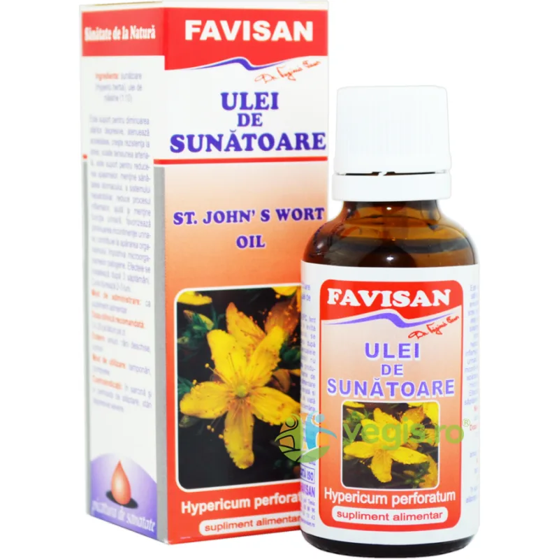 Ulei de Sunatoare 30ml Favisan — preț și oferte
