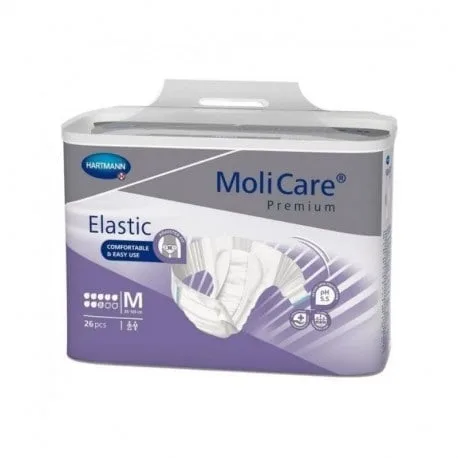 Scutece MoliCare Premium Elastic 8 pic M x 26 buc HARTMANN — preț și oferte