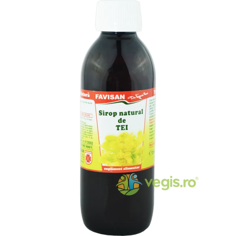 Sirop de Tei 250ml Favisan — preț și oferte