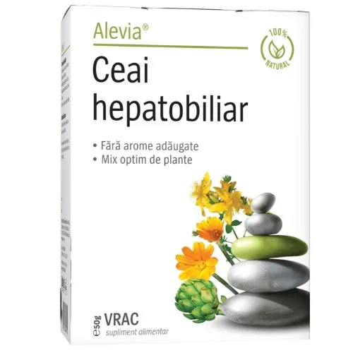 Ceai Hepatobiliar 50g ALEVIA — preț și oferte