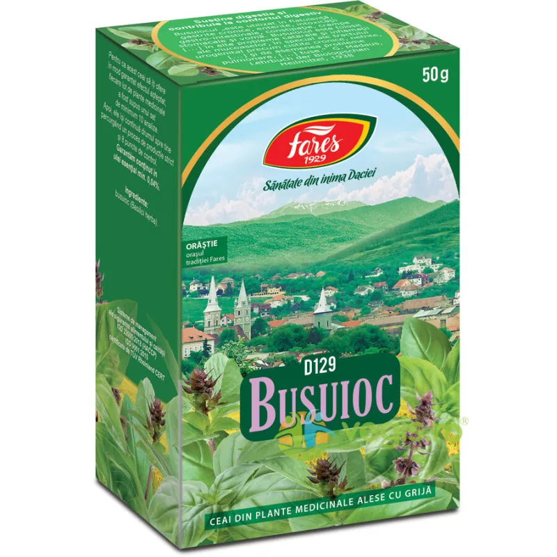 Ceai Busuioc (D129) 50g FARES — preț și oferte