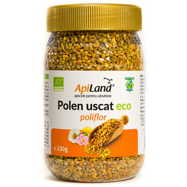 Polen Uscat Poliflor Ecologic/Bio 230g APILAND — preț și oferte