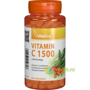 Vitamina C 1500mg cu Macese 60cpr
