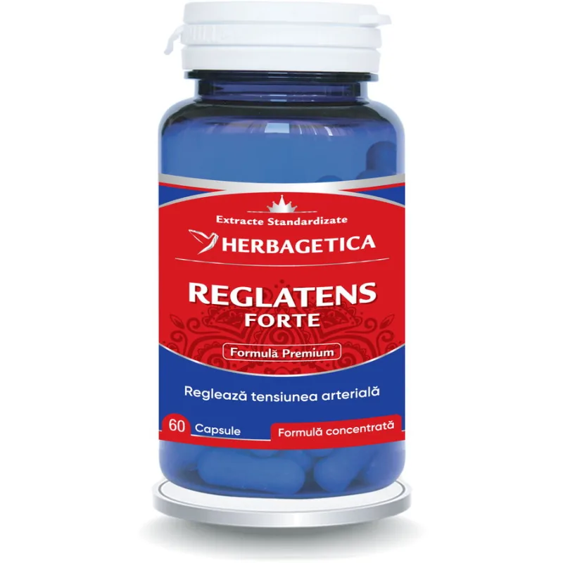 Reglatens Forte 60cps HERBAGETICA — preț și oferte