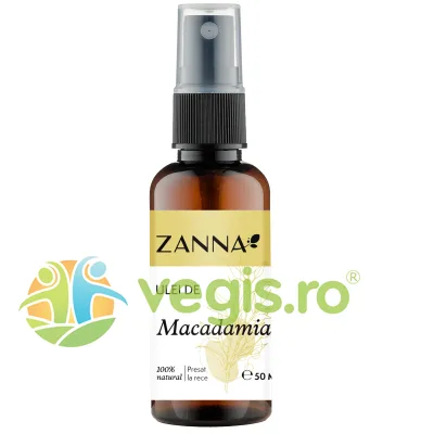 Ulei de Macadamia 50ml ZANNA — preț și oferte