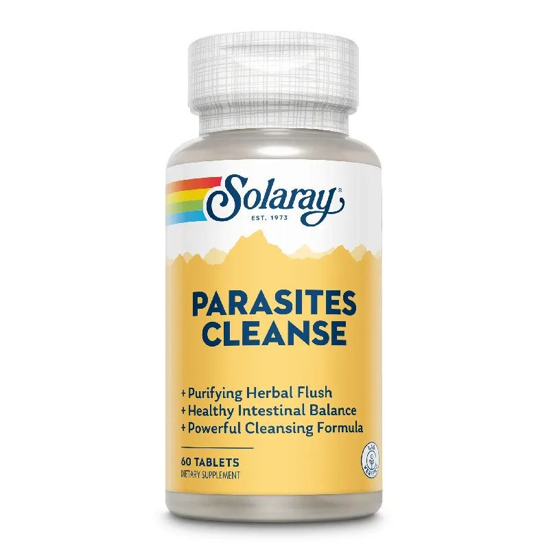 Parasites Cleanse Solaray, 60 tablete, Secom — preț și oferte