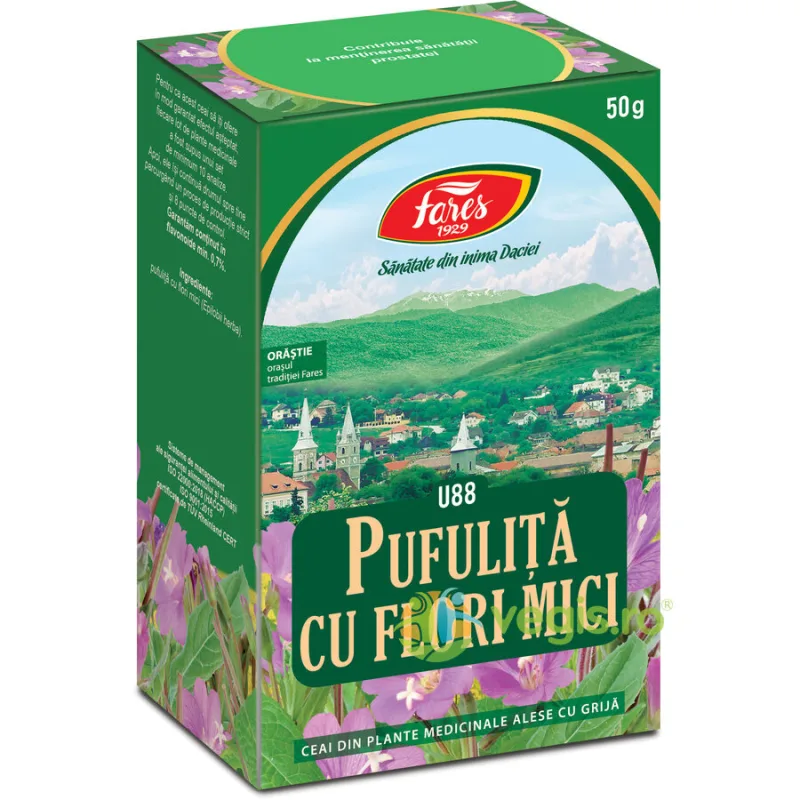Ceai Pufulita cu Flori Mici (U88) 50g FARES — preț și oferte