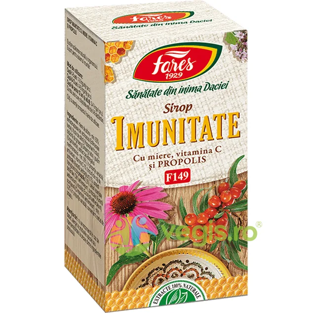Imunitate Sirop cu Miere si Propolis (F149) 100ml FARES — preț și oferte