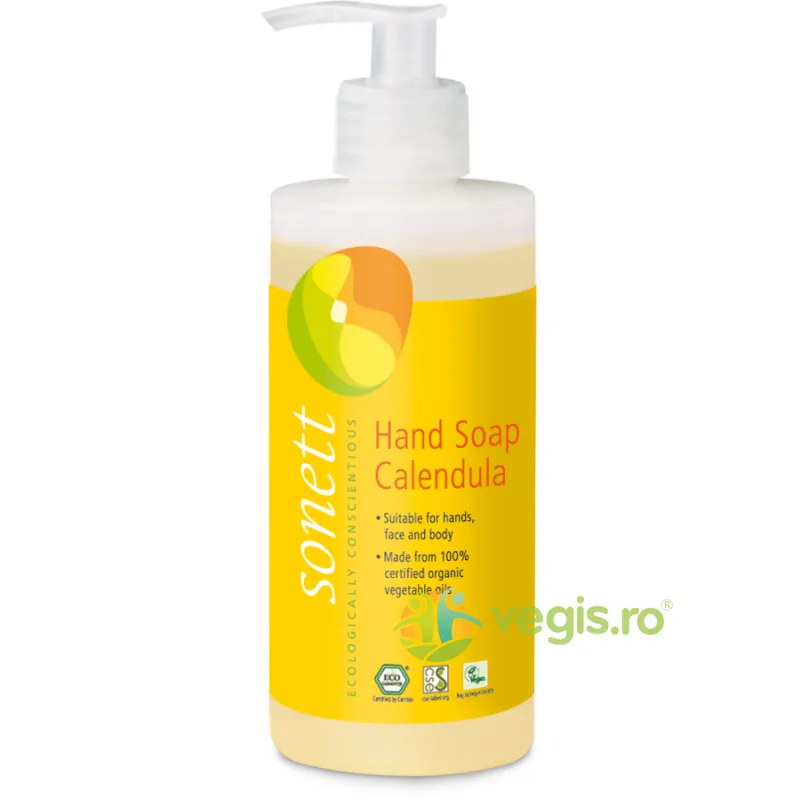 Sapun Lichid cu Galbenele Bio 300ml SONETT — preț și oferte