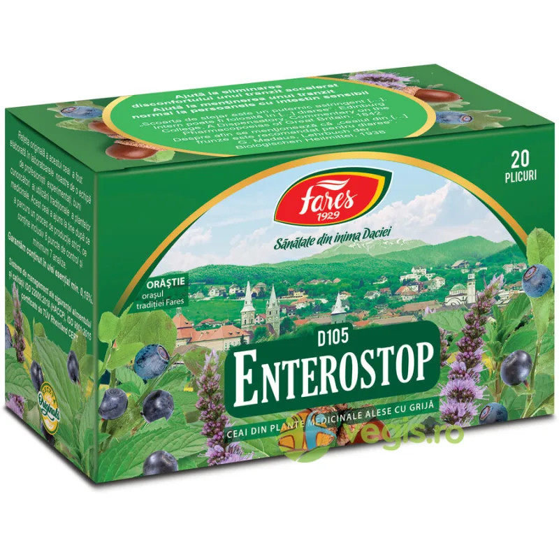 Ceai Enterostop (D105) 20dz FARES — preț și oferte