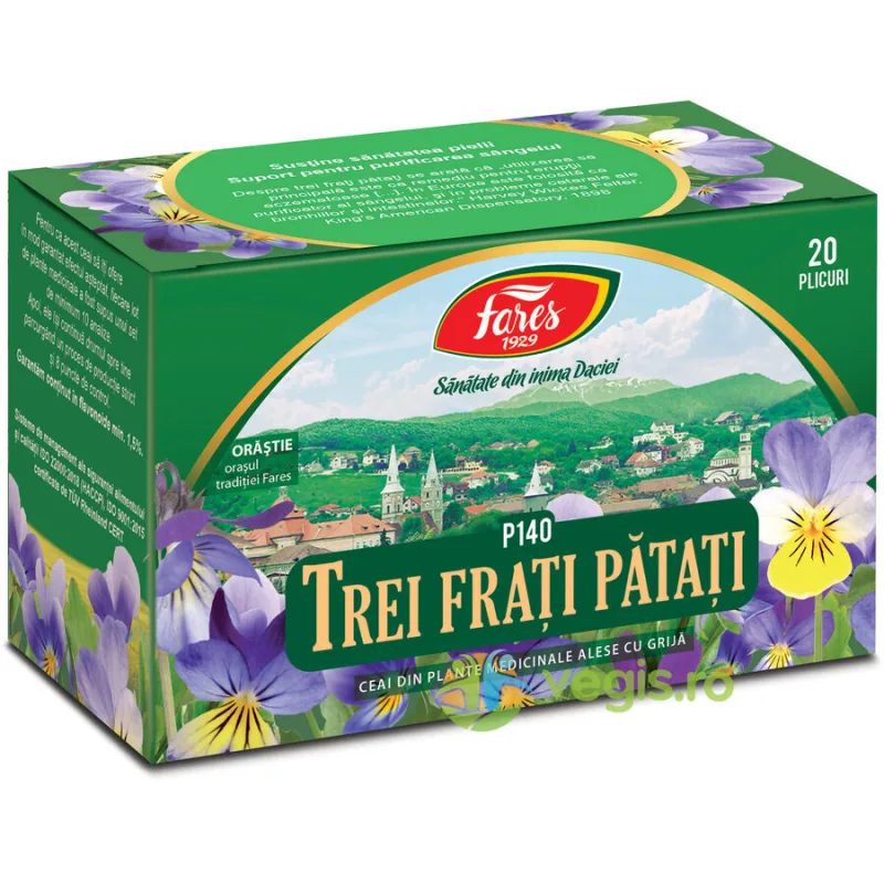 Ceai Trei Frati Patati (P140) 20dz FARES — preț și oferte