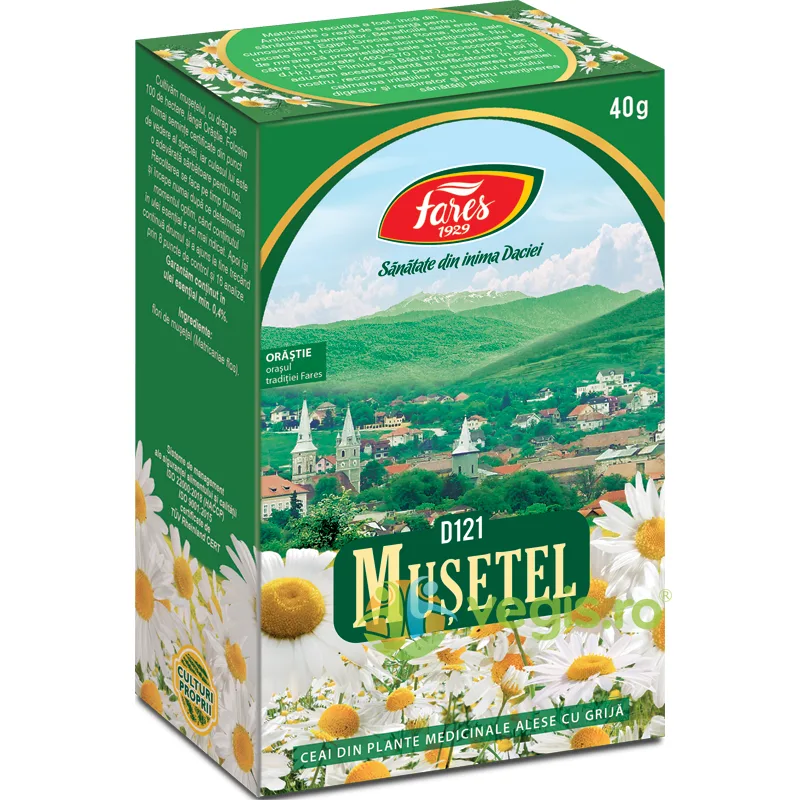 Ceai Musetel Flori (D121) 40g FARES — preț și oferte