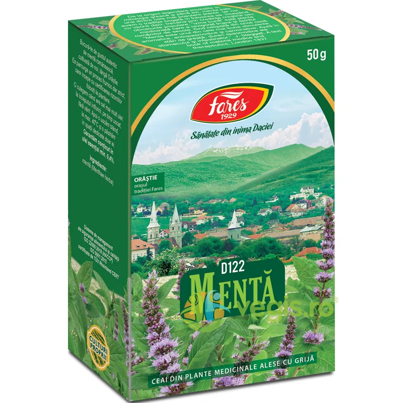 Ceai Menta (D122) 50g FARES — preț și oferte