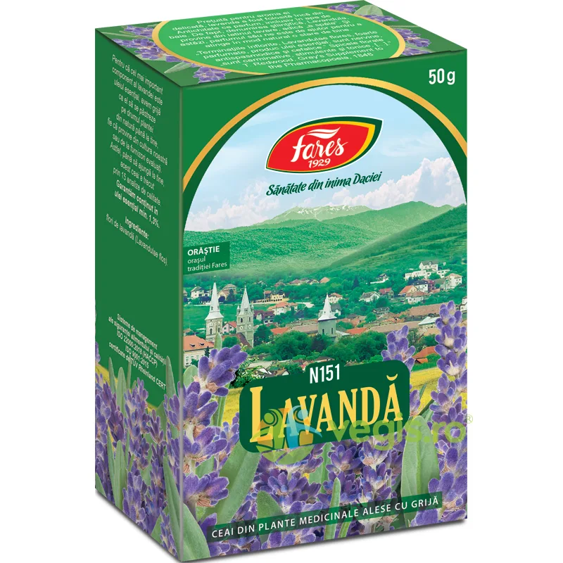 Ceai Lavanda Flori ( N151) 50g FARES — preț și oferte