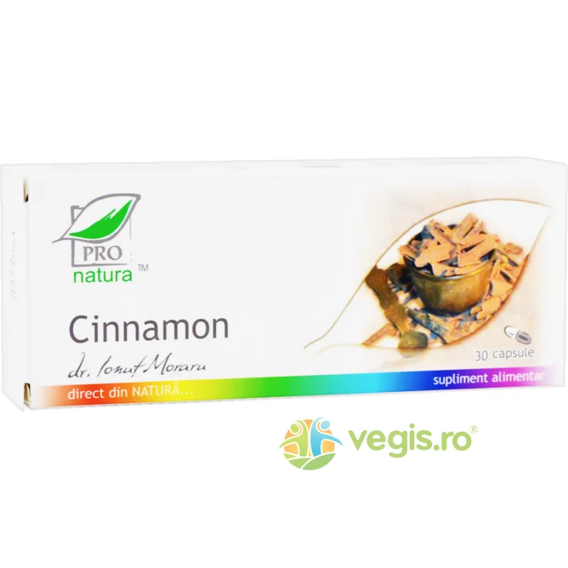 Cinnamon (Scortisoara) 30cps Medica - Pro Natura — preț și oferte