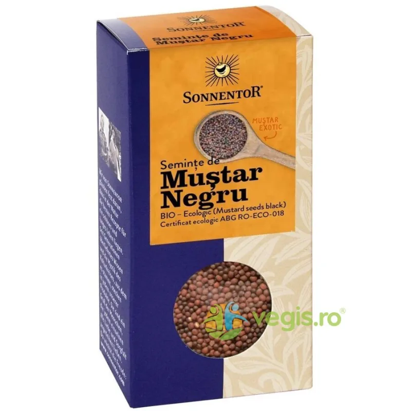 Seminte Mustar Negru Ecologic/Bio 80g SONNENTOR — preț și oferte