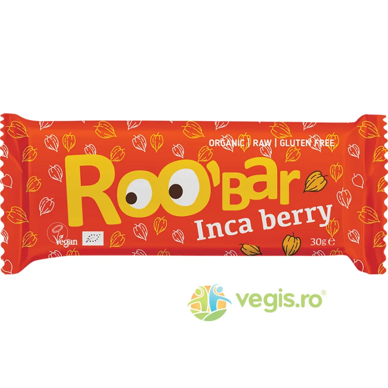 Baton cu Inca Berry Raw Ecologic/Bio 30g ROOBAR — preț și oferte