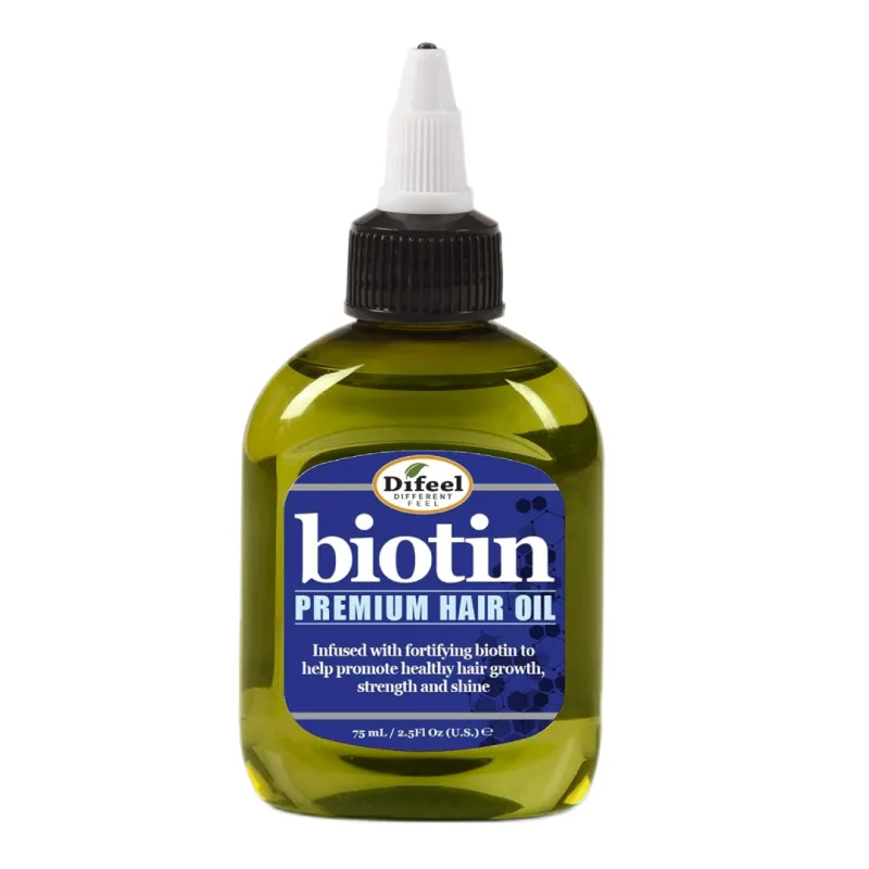 Ulei pentru stimularea cresterii parului Biotin, 75ml, Difeel — preț și oferte