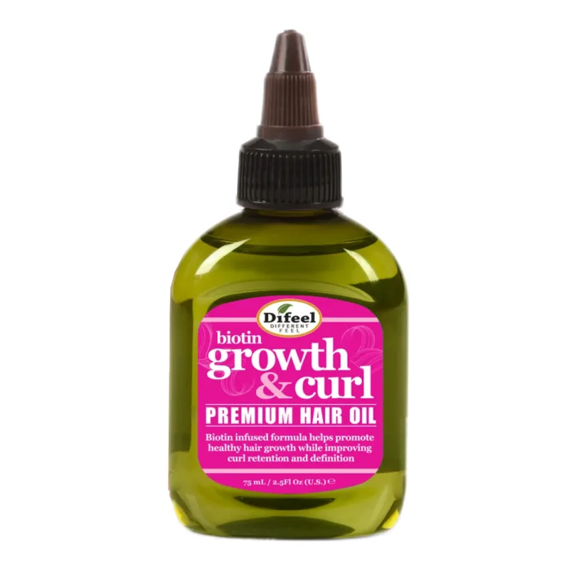 Ulei Premium pentru cresterea parului si definirea buclelor, 75ml, Difeel — preț și oferte