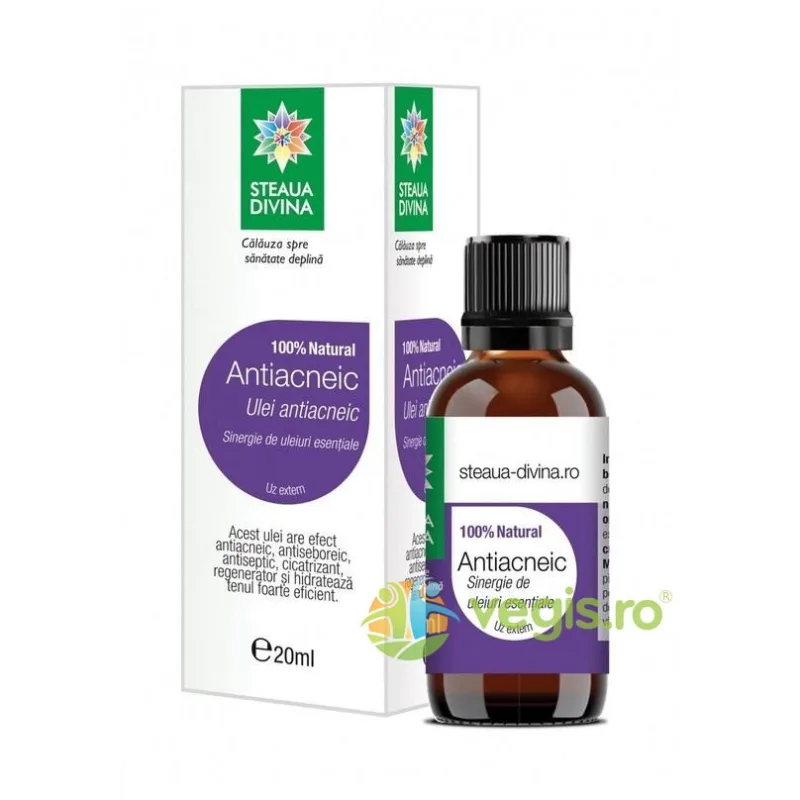 Ulei Antiacneic 20ml STEAUA&nbsp;DIVINA — preț și oferte