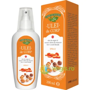 Ulei (Spray) de Corp cu Argan si Morcov 200ml
