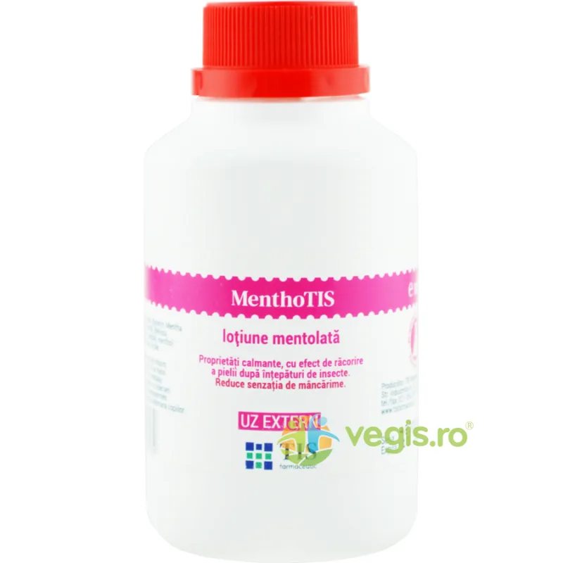 Lotiune Mentolata Menthotis 100ml TIS FARMACEUTIC — preț și oferte