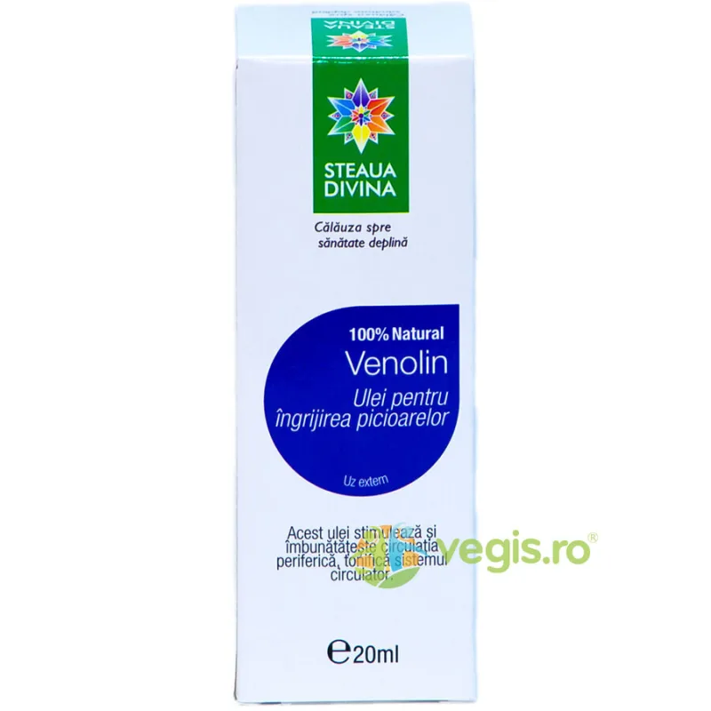 Venolin Ulei pentru Ingrijirea Picioarelor 20ml STEAUA&nbsp;DIVINA — preț și oferte