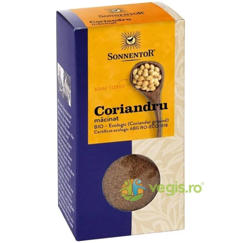Coriandru Macinat Ecologic/Bio 40g SONNENTOR — preț și oferte