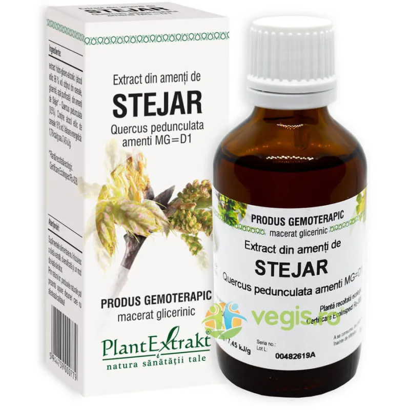 Extract din Amenti de Stejar 50ml PLANTEXTRAKT — preț și oferte