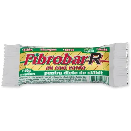 Baton Fibrobar cu Ceai Verde 50g Redis — preț și oferte
