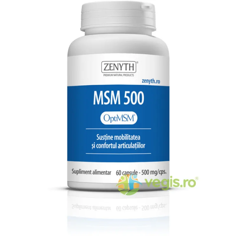 MSM 500mg 60cps Zenyth — preț și oferte