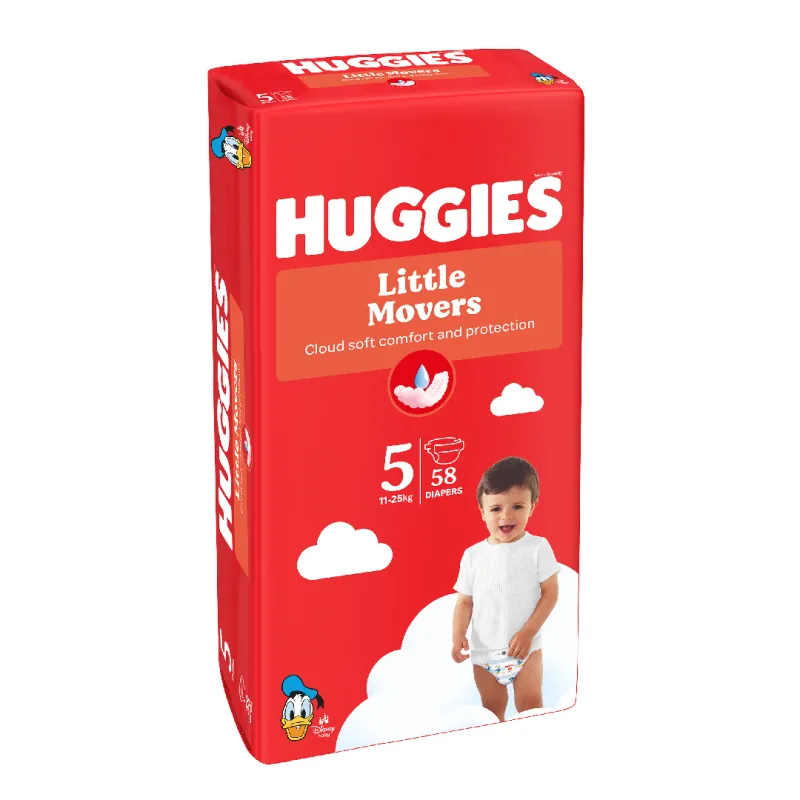 Scutece Ultra Comfort Nr.5, 11-25 kg, 58 bucati, Huggies — preț și oferte
