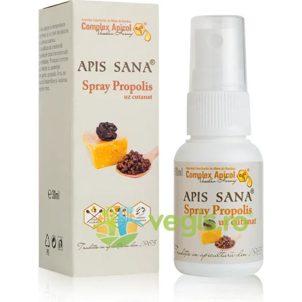 Spray Propolis Apis Sana 30ml COMPLEX APICOL — preț și oferte