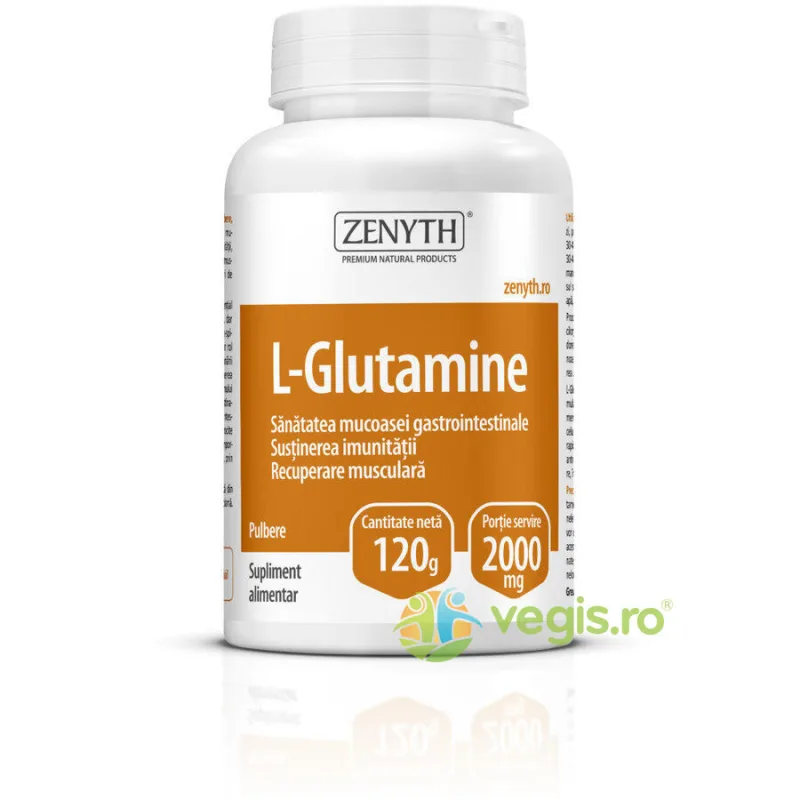 L-Glutamine Pulbere 120g Zenyth — preț și oferte