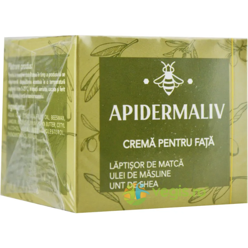 Crema de Fata cu Laptisor de Matca Apidermaliv 50ml — preț și oferte
