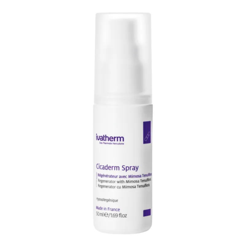 Spray-crema reparatoare si cicatrizanta Cicaderm, 50ml, Ivatherm — preț și oferte