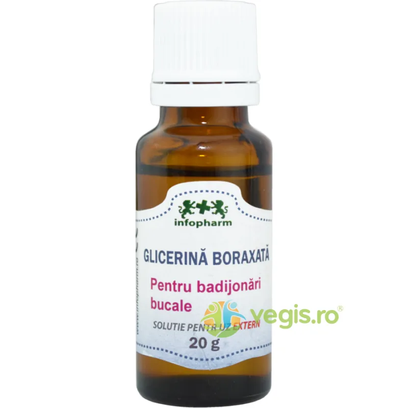 Glicerina Boraxata 20g infopharm — preț și oferte