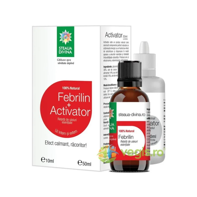 Febrilin 10ml + Activator 50ml STEAUA DIVINA — preț și oferte