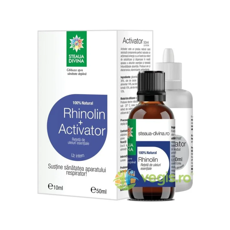 Rhinolin 10ml + Activator 50ml STEAUA&nbsp;DIVINA — preț și oferte