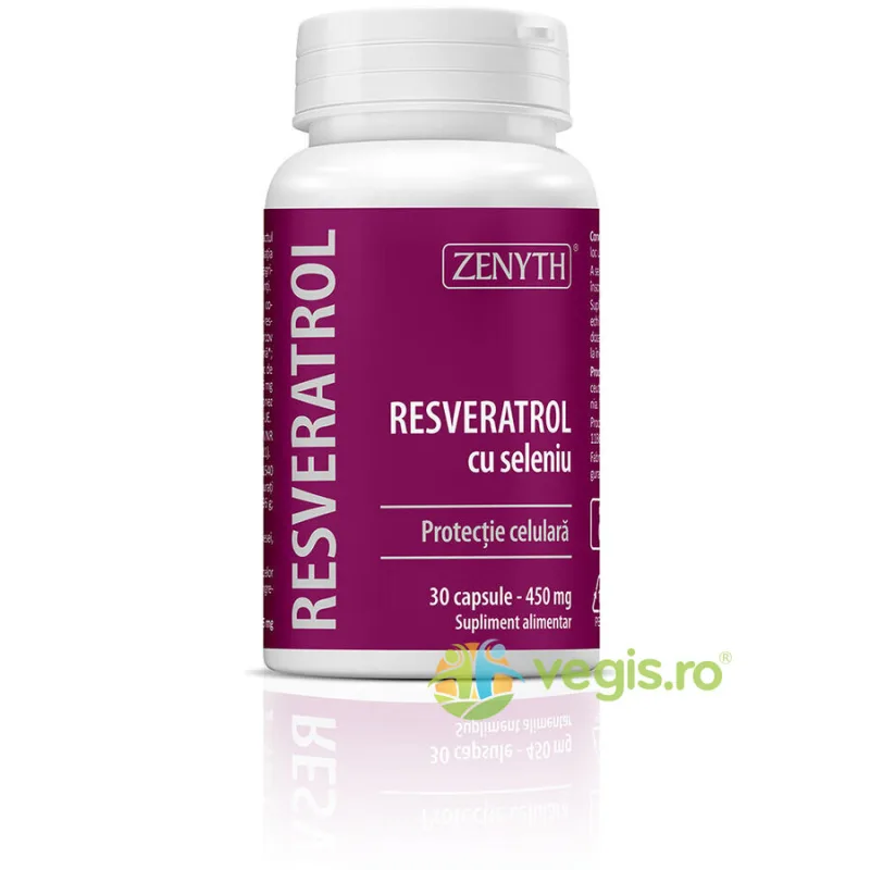 Resveratrol cu Seleniu 30cps Zenyth — preț și oferte