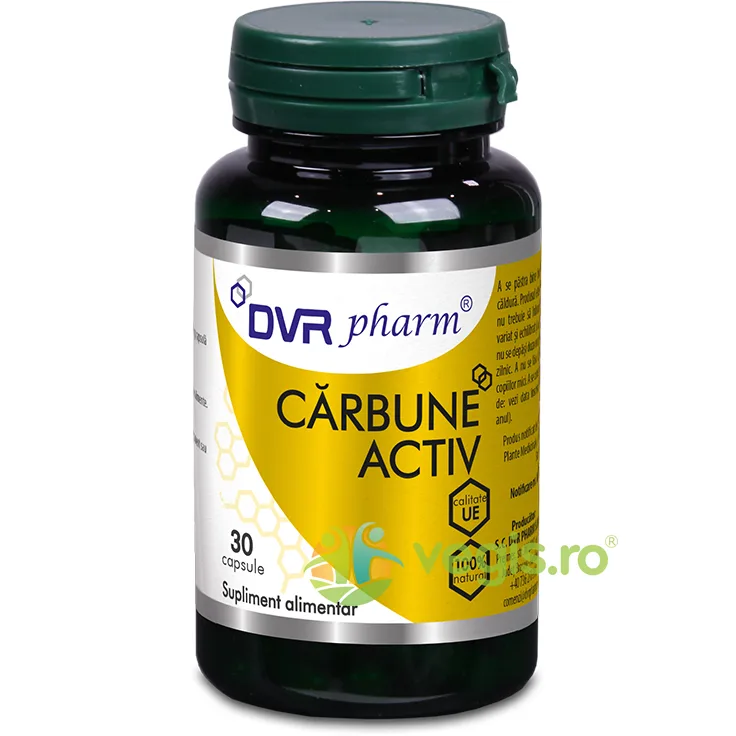 Carbune Activ 30cps DVR&nbsp;PHARM — preț și oferte