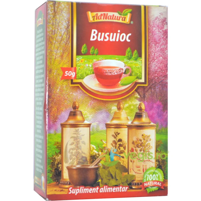Ceai Busuioc Frunze 50g ADNATURA — preț și oferte