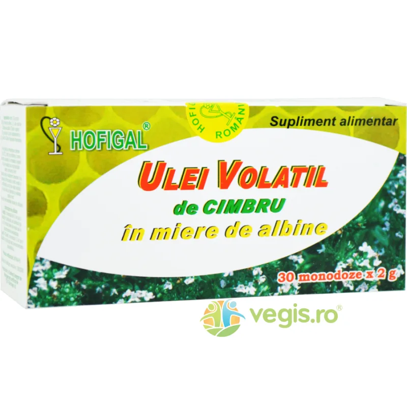 Ulei Volatil de Cimbru in Miere 30monodz HOFIGAL — preț și oferte