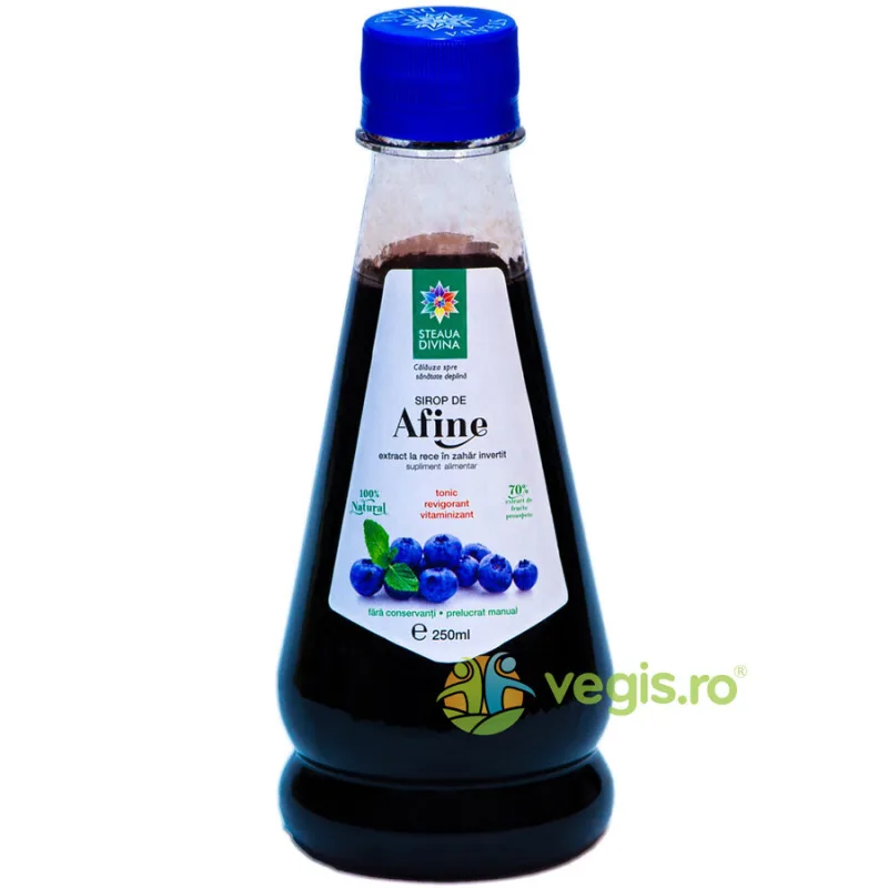 Sirop de Afine Presat la Rece 250ml STEAUA DIVINA — preț și oferte