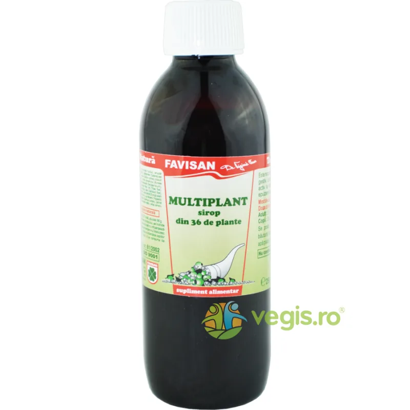 Sirop Multiplant 250ml Favisan — preț și oferte