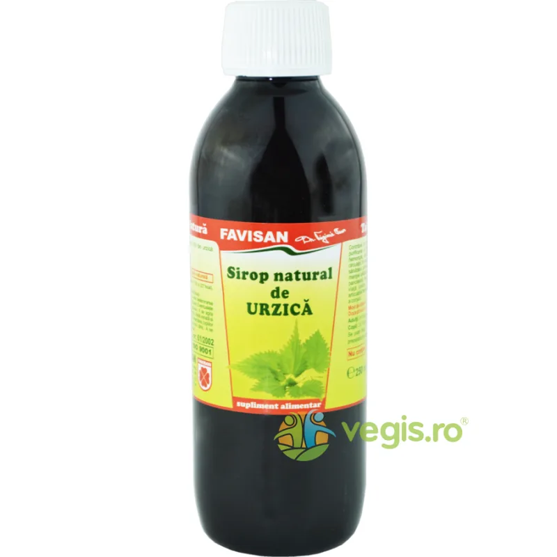 Sirop de Urzica 250ml Favisan — preț și oferte