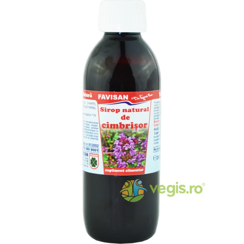 Sirop de Cimbrisor 250ml Favisan — preț și oferte
