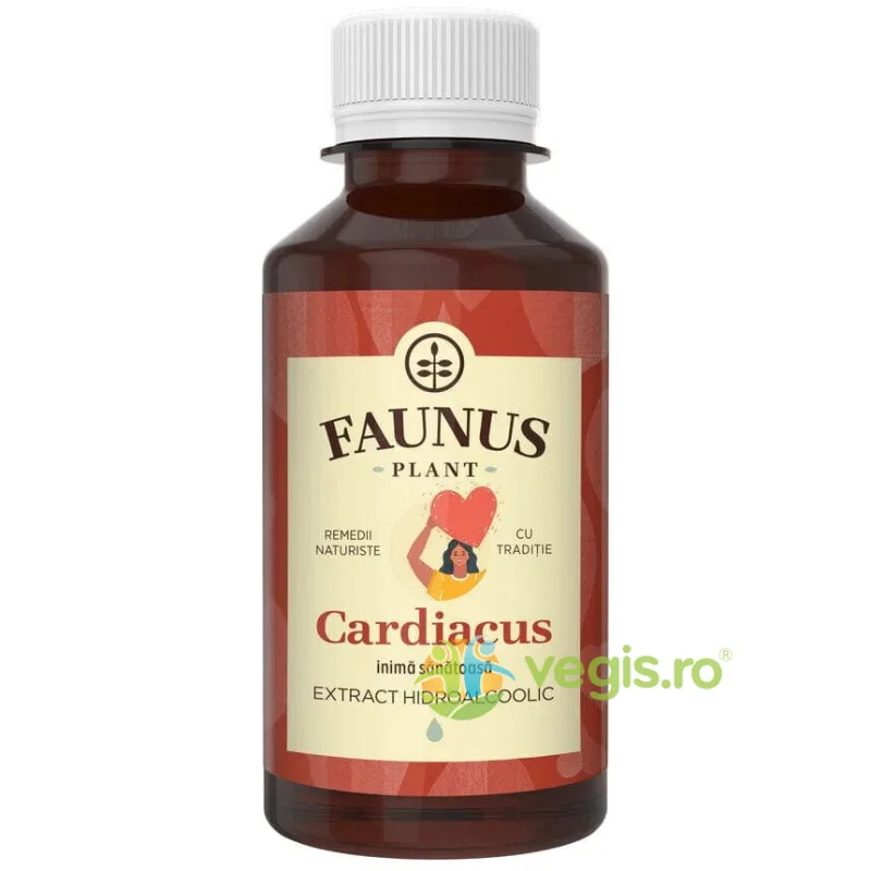 Tinctura Cardiacus (Inima Sanatoasa) 200ml FAUNUS PLANT — preț și oferte