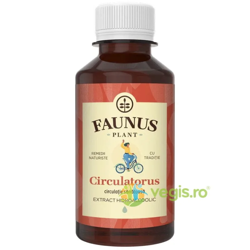 Tinctura Circulatorus (Circulatie Sanatoasa) 200ml FAUNUS PLANT — preț și oferte