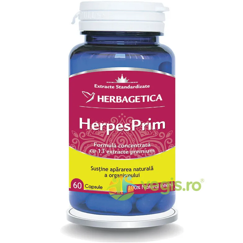 Herpes Prim 60Cps HERBAGETICA — preț și oferte